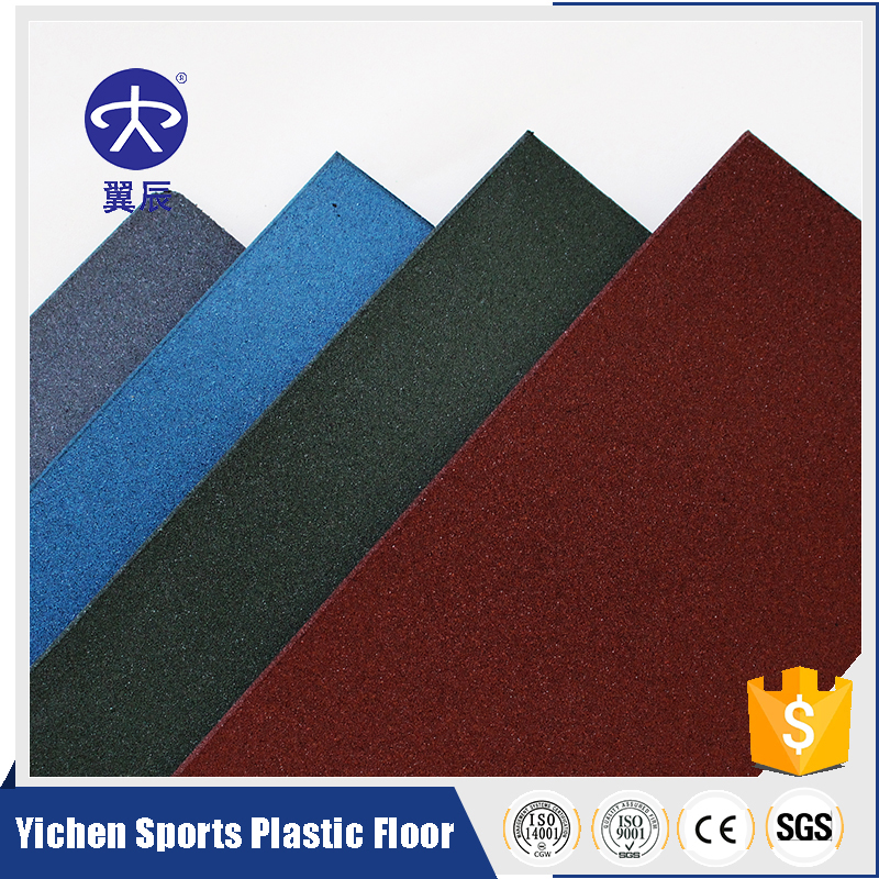 Single color rubber floor/floor tiles/floor mats