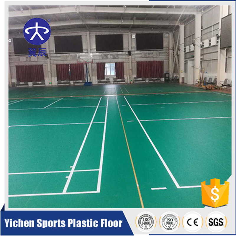 badminton hall/court sports plastic flo