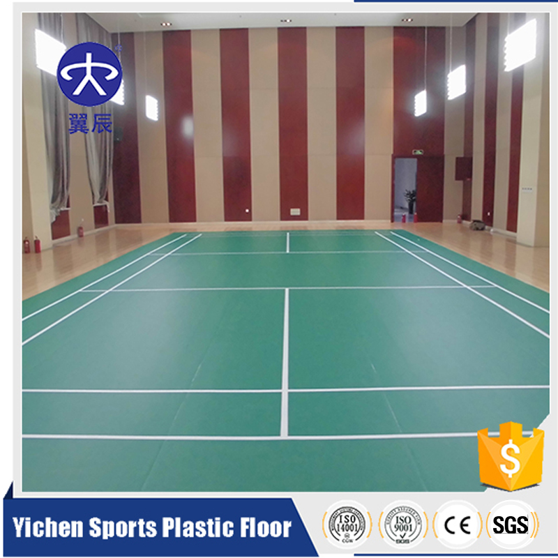 badminton court PVC sports plastic floo