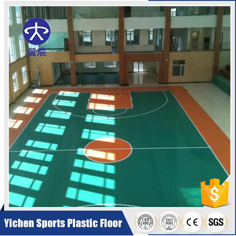 basketball court PVC sports plastic fl···