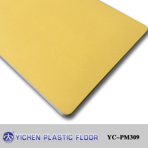 commercial vinyl flooring Yellow Plain···