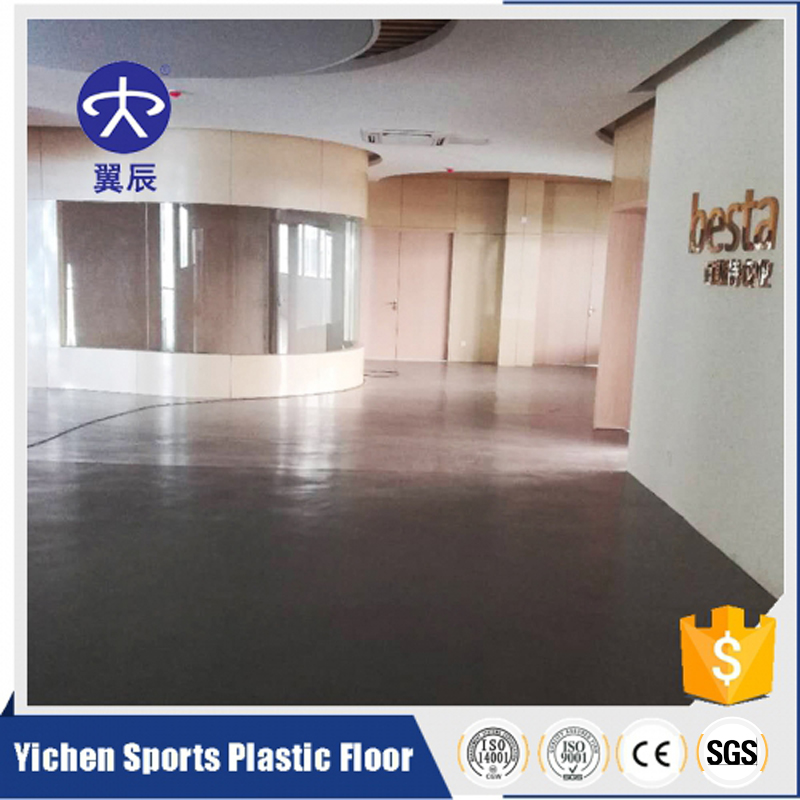 office PVC commercial plastic floor(Gre