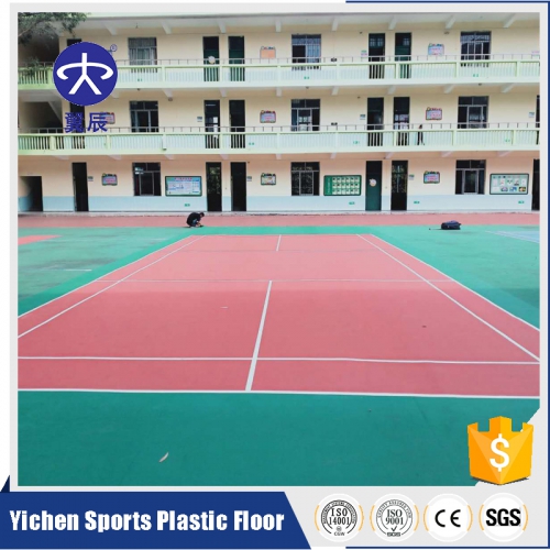 Badminton court outdoor PVC fl···