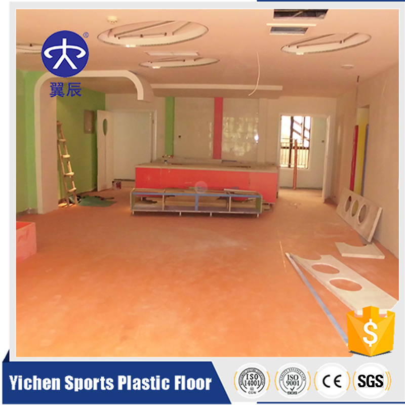 Kindergarten PVC Commercial plastic fl···