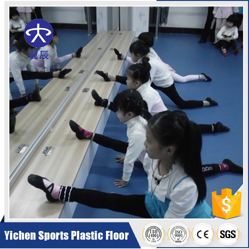 Dance room commercial plastic floor