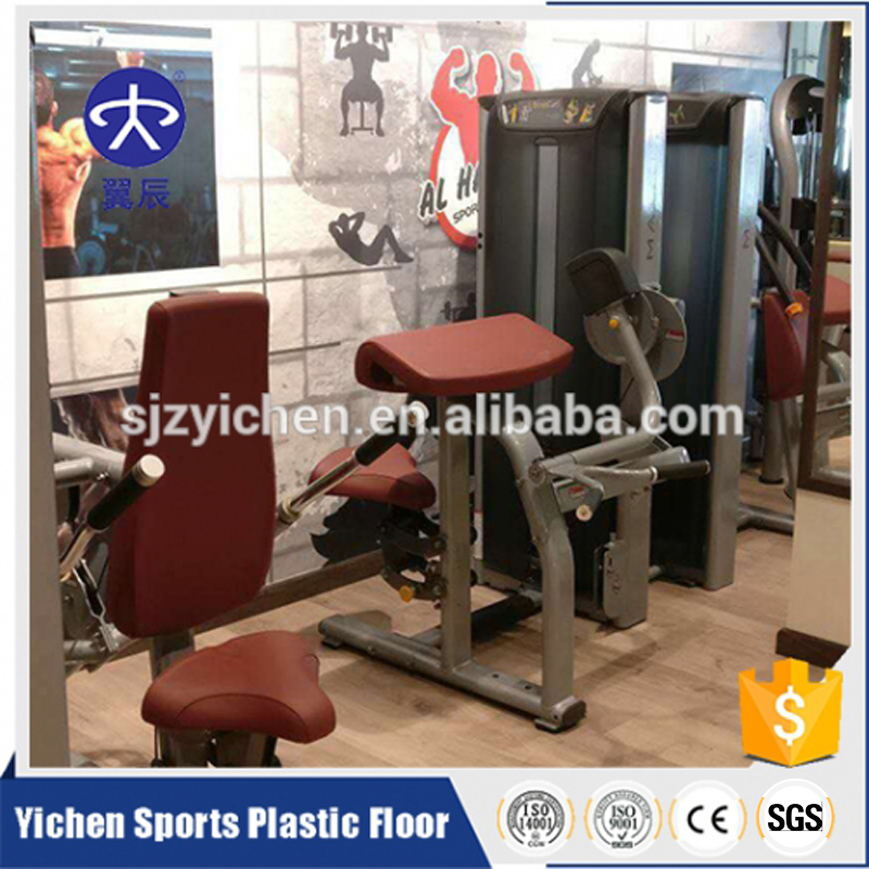 gym/fitness wood sports plastic floor