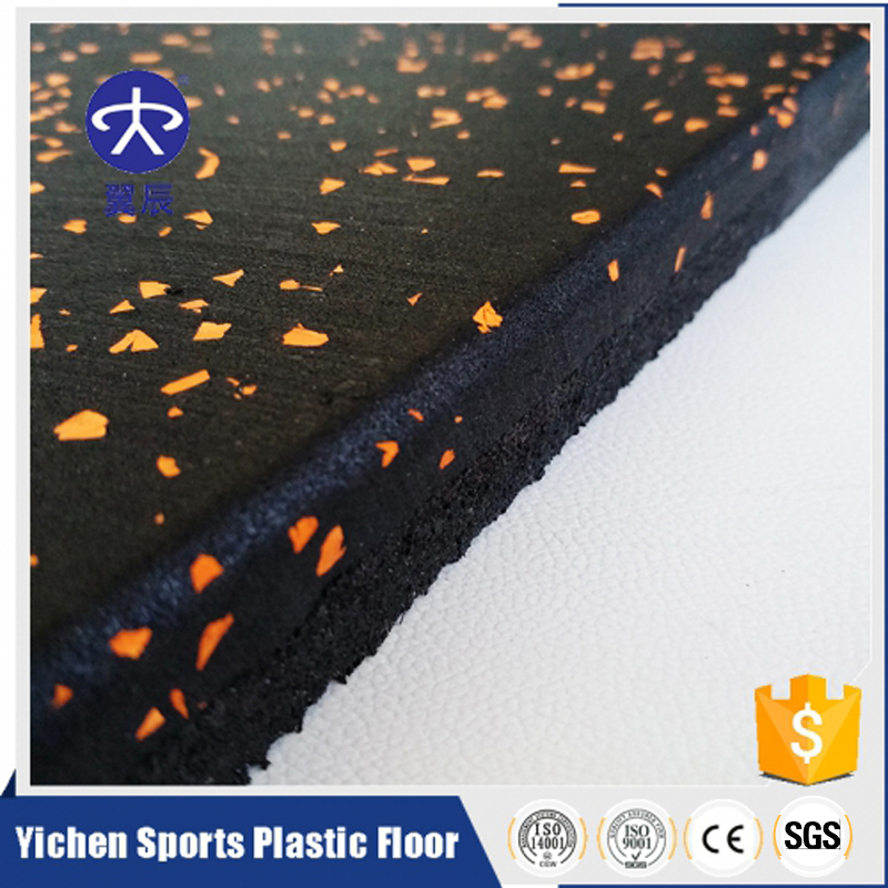 indoor gym/fitness rubber floor(black ···