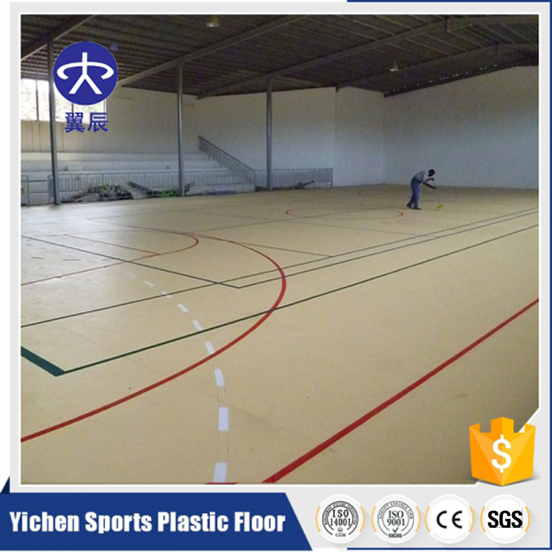 basketball plastic floor